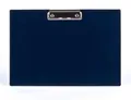 Schreibblock, A4, quer, PANTAPLAST, blau